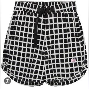 NWOT - Women’s Topo Designs - River Shorts - Grid - Black & White - Size Small